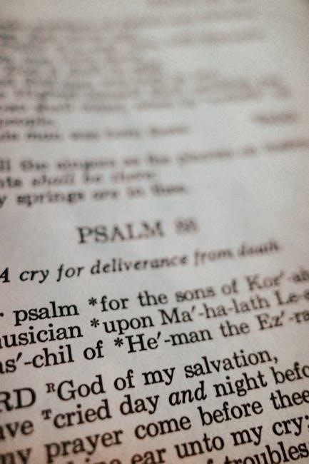 psalm 91 bible study pdf